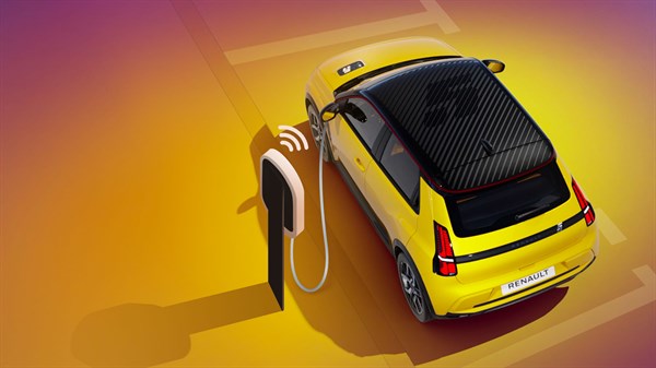 charge Renault 5 E-tech 100% electric